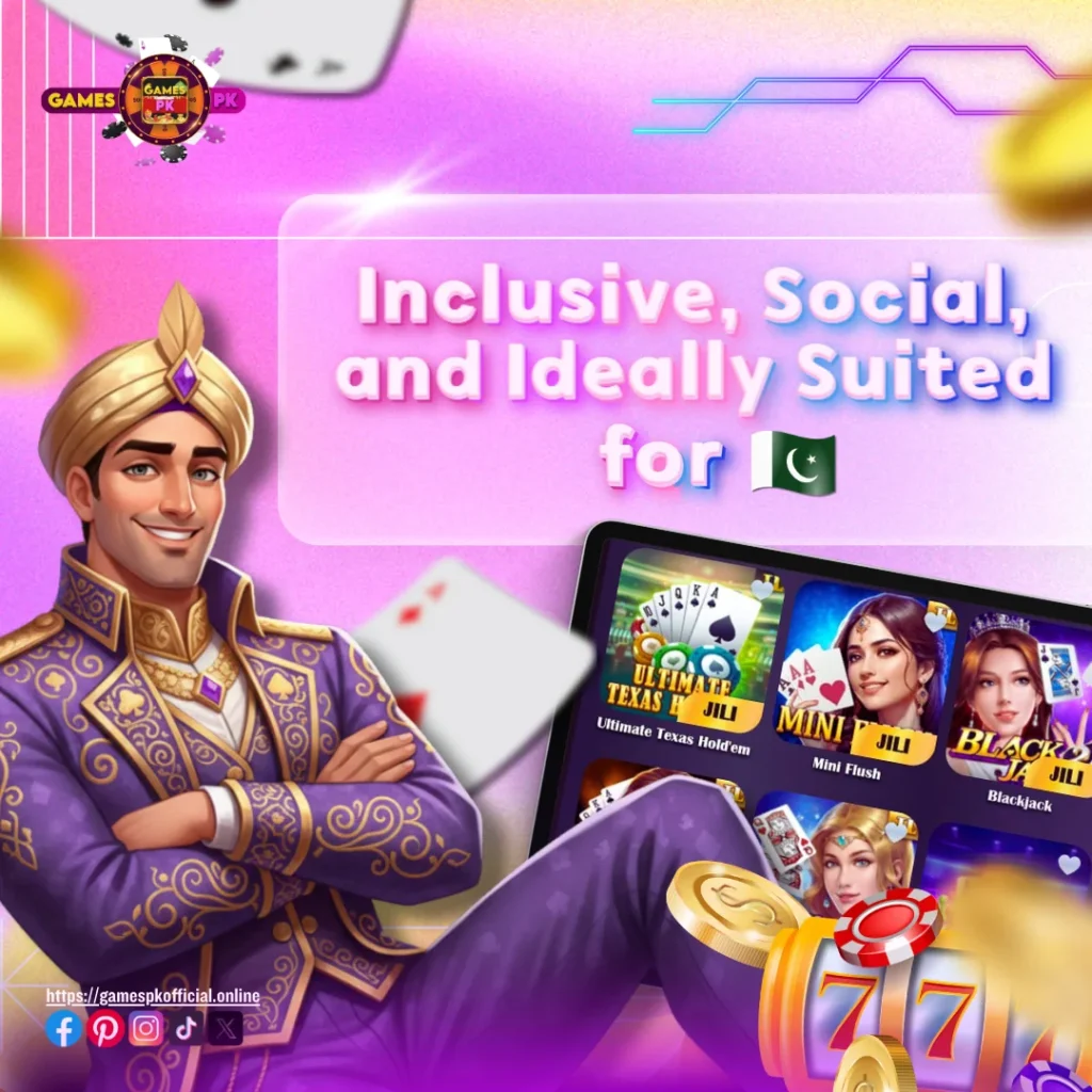 Inclusive, Social, and Ideally Suited for Pakistan on GamesPK