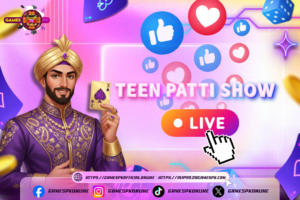 Teen Patti Show Live on GamesPK Online