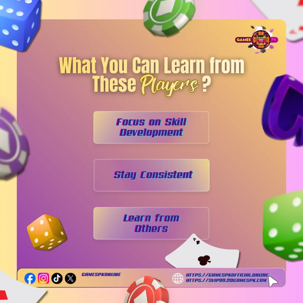 What You Can Learn from These Players on GamesPK