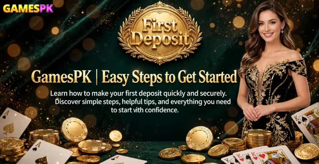 GamesPK First Deposit