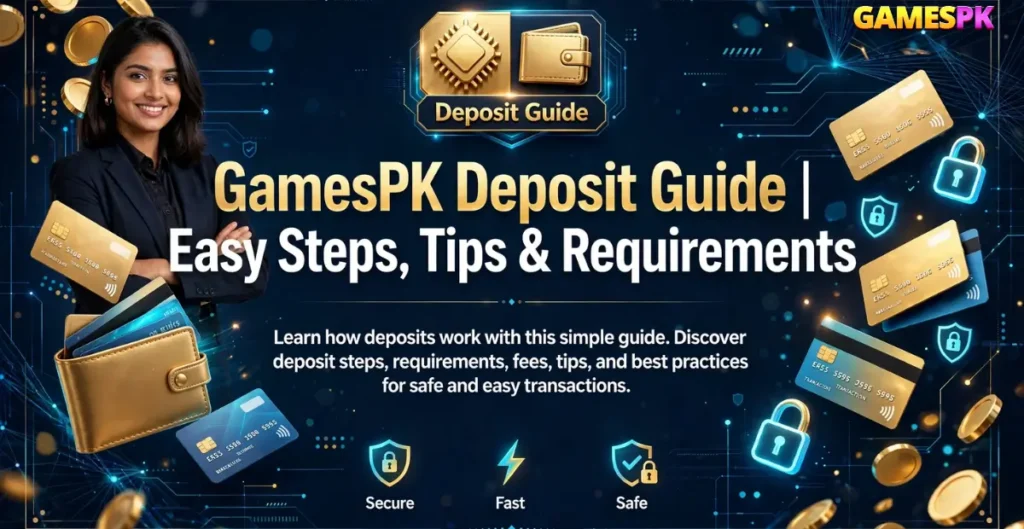GamesPK | Deposit Guide