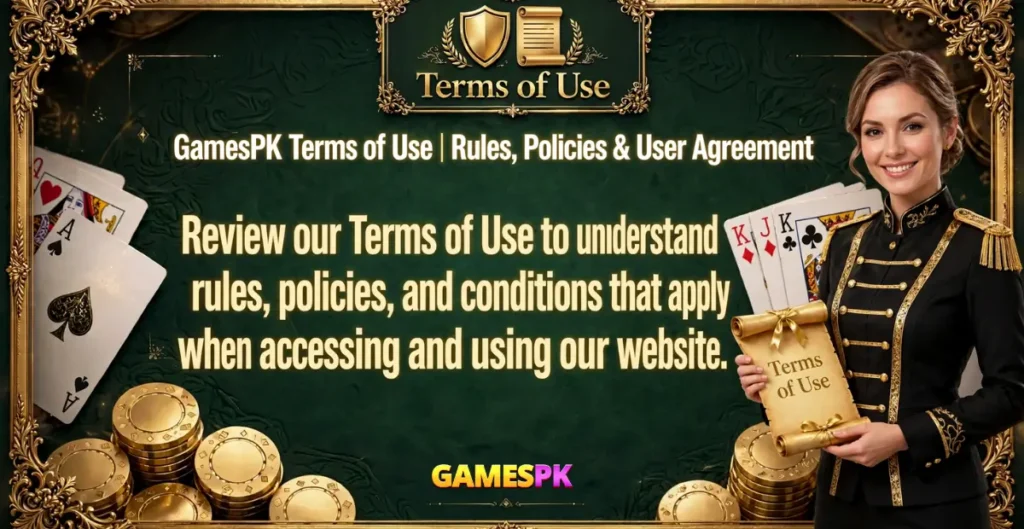 GamesPK | Terns Of Use