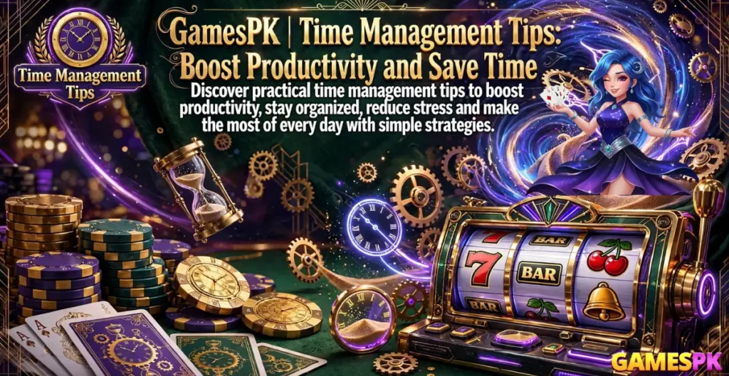 GamesPK | Time Management Tips