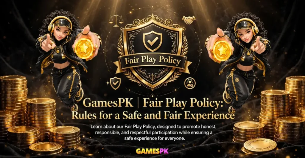 GamesPK Fair Play Policy